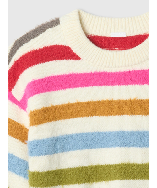 GAP（ギャップ）の「babyGap CashSoft カシミヤタッチ ケーブルニットセーター（ニット/セーター・キッズ・ベージュ/ピンク/グレー/マルチ・70cm/80ｃｍ/90cm/95cm/100cm/105cm/110cm）」の9枚目の写真