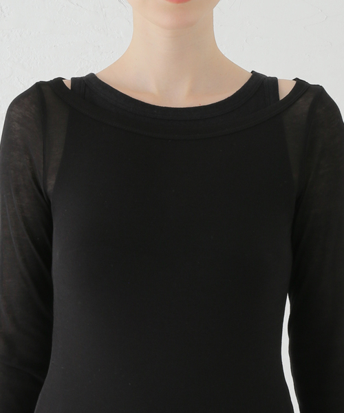 CLASS レイヤードカットソー　新品 楽天市場】レイヤード風カットソートップス tシャツ 長袖