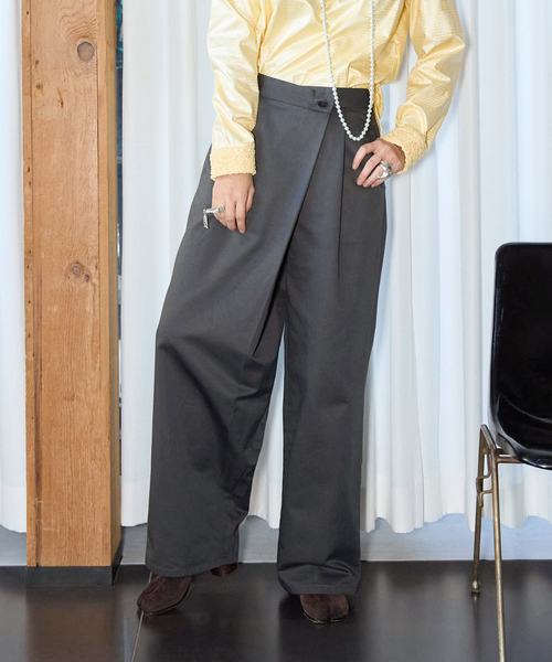 【セール】TWILL WRAP パンツ（チノパンツ）｜CITYSHOP（シティーショップ） 16,170円