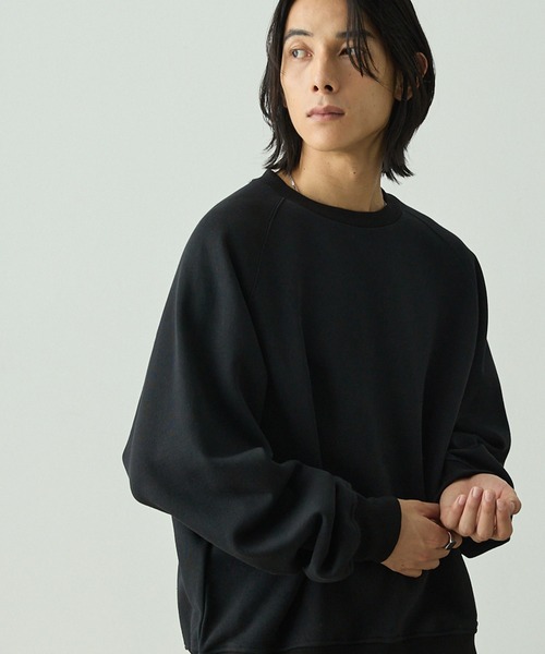 近年 クレージュ 立体ロゴ スウェット ラグランスリーブ オーバーサイズ グレー 近年 クレージュ 立体ロゴ スウェット ラグランスリーブ