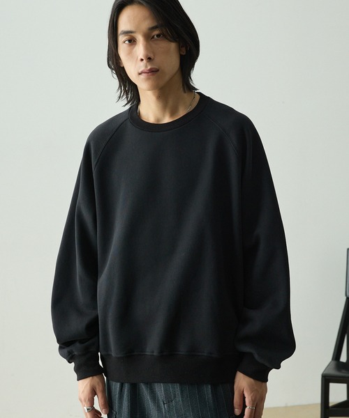 セール】ラグランバルーンスリーブオーバーサイズスウェット