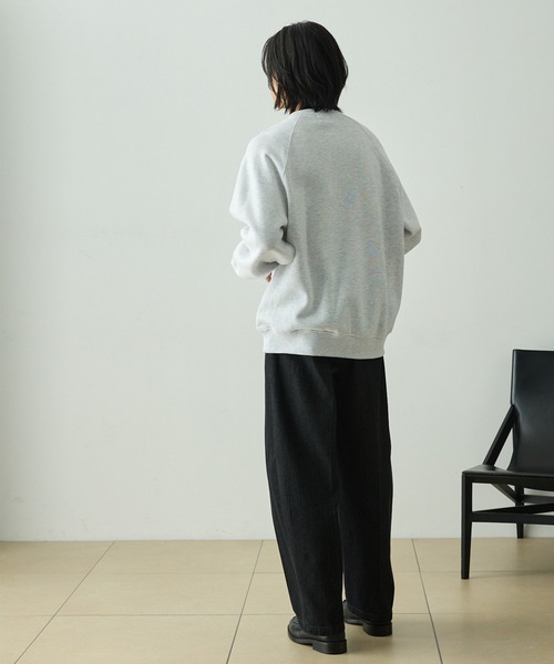 ラグランバルーンスリーブオーバーサイズスウェット（スウェット