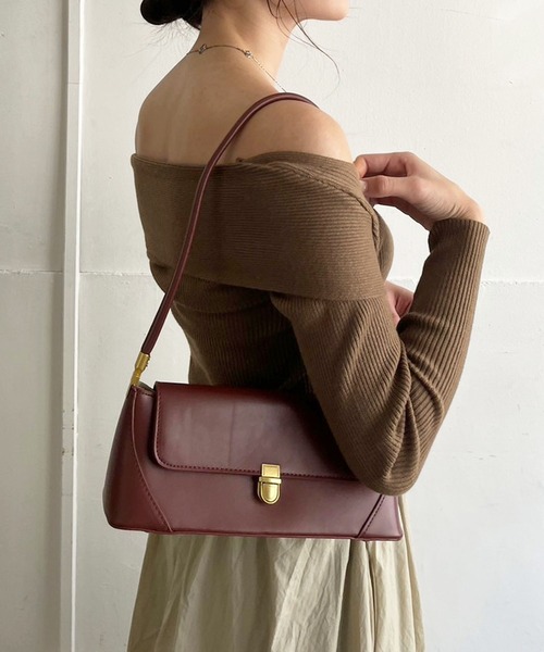 Jewelobe(ジュエローブ)の「2wayボレロドッキングタイトリブニットトップス(ニット/セーター・レディース・ブラック/ブラウン・FREE)」の12枚目の写真