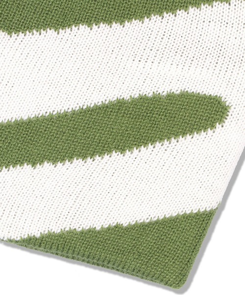 UNION(UNION TOKYO)(ユニオン)の「UNION TOKYO HALO BEANIE ユニオントーキョー(ニットキャップ/ビーニー・メンズ・ブラック/オリーブ/ブラック系その他/ブラウン・FREE)」の9枚目の写真