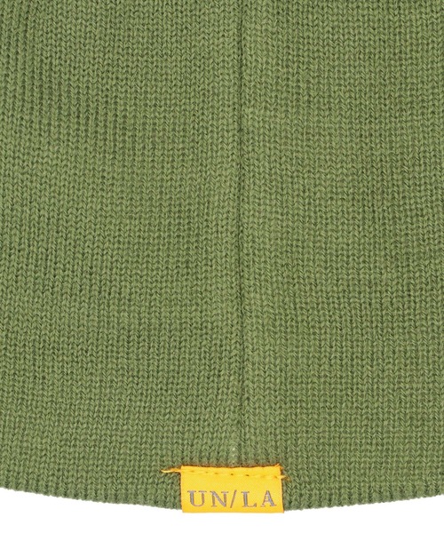 UNION(UNION TOKYO)(ユニオン)の「UNION TOKYO HALO BEANIE ユニオントーキョー(ニットキャップ/ビーニー・メンズ・ブラック/オリーブ/ブラック系その他/ブラウン・FREE)」の10枚目の写真
