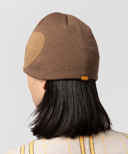 UNION(UNION TOKYO)(ユニオン)の「UNION TOKYO HALO BEANIE ユニオントーキョー(ニットキャップ/ビーニー・メンズ・ブラック/オリーブ/ブラック系その他/ブラウン・FREE)」の15枚目の写真