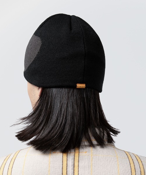 UNION(UNION TOKYO)(ユニオン)の「UNION TOKYO HALO BEANIE ユニオントーキョー(ニットキャップ/ビーニー・メンズ・ブラック/オリーブ/ブラック系その他/ブラウン・FREE)」の16枚目の写真