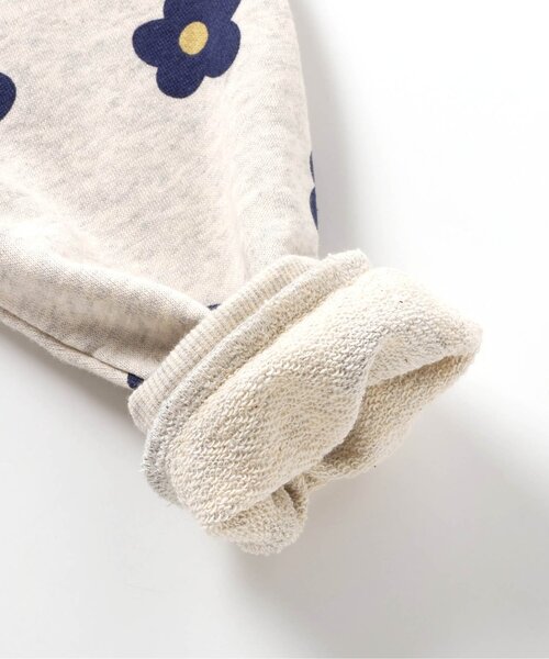 apres les cours（アプレレクール）の「無地・総柄ゆったりトレーナー（スウェット・キッズ・アイボリー/レッド/サーモンピンク/ブラック/ネイビー/その他3/クリーム・110/100/90/80/140/130/120）」の16枚目の写真