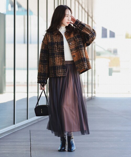 B:MING by BEAMS（ビーミングバイビームス）の「チュール プリーツ