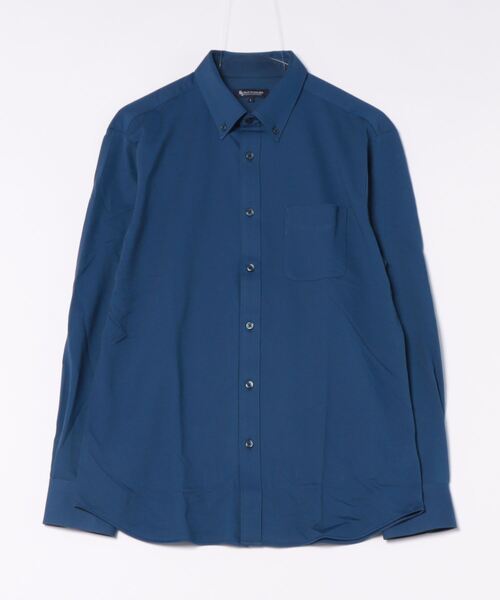 Blue Standard （ブルースタンダード）の「【BLUE STANDARD/ブルースタンダード】吸水速乾、イージーケア、 ピンポイント消臭 アルティマニットシャツ（シャツ/ブラウス・メンズ・グレー/ネイビー/オフホワイト/ダークブルー・MEDIUM/LARGE/X-LARGE）」の3枚目の写真