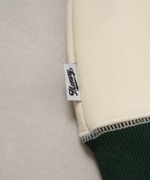 #MEMORY(メモリー)の「【MEMORY】lady's オーバーロック ボンディング ラグラン ショート丈スウェット / Lady's Overlock Bonded Raglan Short Length Sweatshirt(スウェット・レディース・ホワイト系/グリーン/ブラウン/ブラック・FREE)」の18枚目の写真