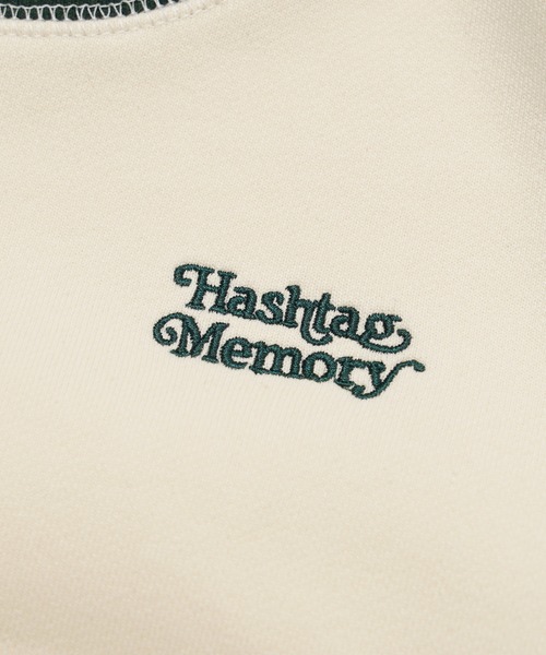 #MEMORY(メモリー)の「【MEMORY】lady's オーバーロック ボンディング ラグラン ショート丈スウェット / Lady's Overlock Bonded Raglan Short Length Sweatshirt(スウェット・レディース・ホワイト系/グリーン/ブラウン/ブラック・FREE)」の14枚目の写真
