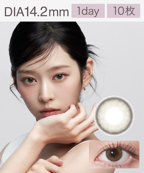 WANAF 1day グラスミラー（10枚入り）（コンタクトレンズ・カラコン