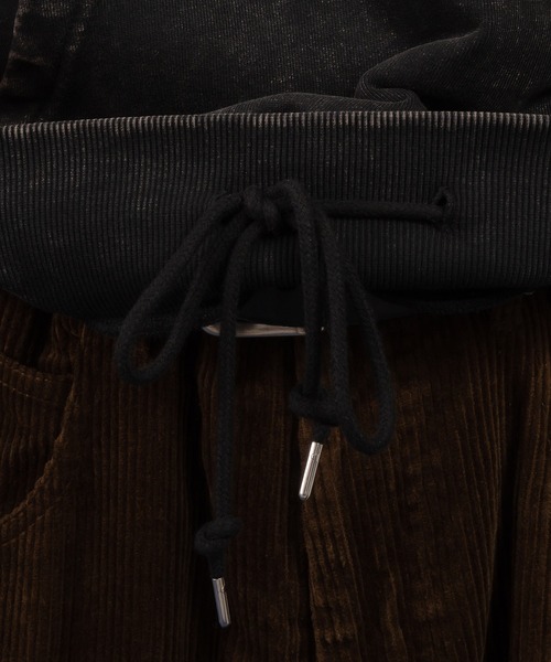 Perushu（ペルーシュ）の「ヴィンテージライクヘビーウェイトスウェットパーカー（パーカー・メンズ・杢グレー/ブラック/パープル・MEDIUM/LARGE）」の22枚目の写真