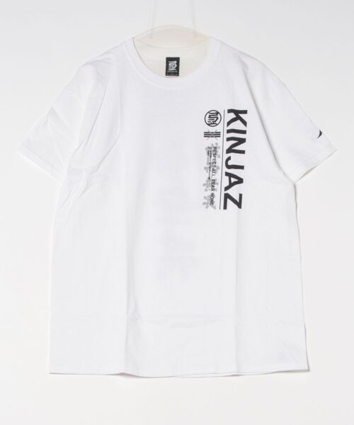 ARCHIVER(アーカイバ)の「【KINJAZ】Graphic T(Tシャツ/カットソー・メンズ・ホワイト/ブラック・LARGE/MEDIUM)」の2枚目の写真