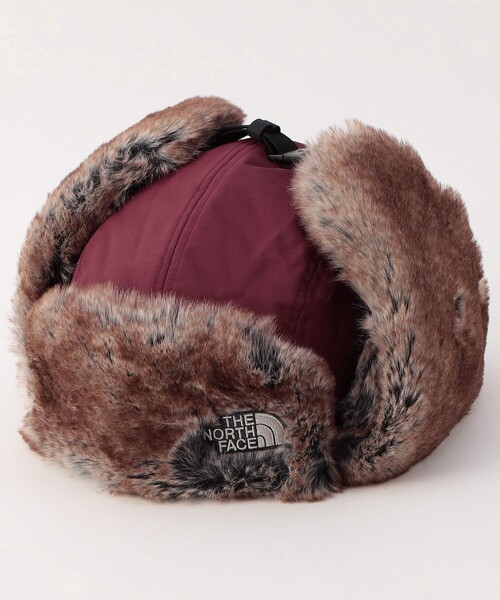 THE NORTH FACE（ザノースフェイス）の「THE NORTH FACE/ザ・ノース・フェイス Insulation Bomber Cap インサレーションボンバーキャップ（キャップ・メンズ・マジェンタ/グレー/ブラック/オリーブ・MEDIUM/LARGE）」の4枚目の写真