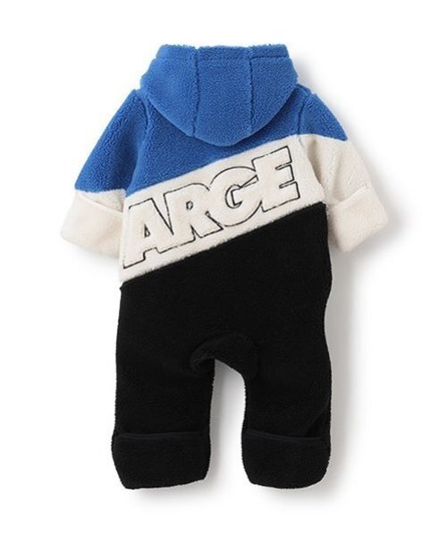 XLARGE KIDS カラーブロックボアカバーオール カラーブロックボアカバーオール（ロンパース・カバーオール(ベビー