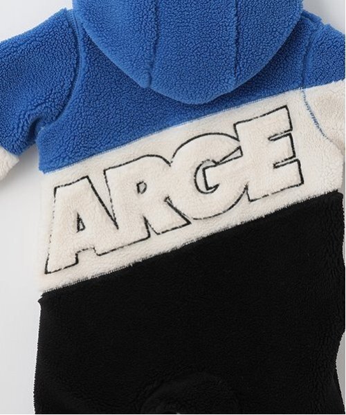 セール】カラーブロックボアカバーオール（ロンパース）｜XLARGE KIDS