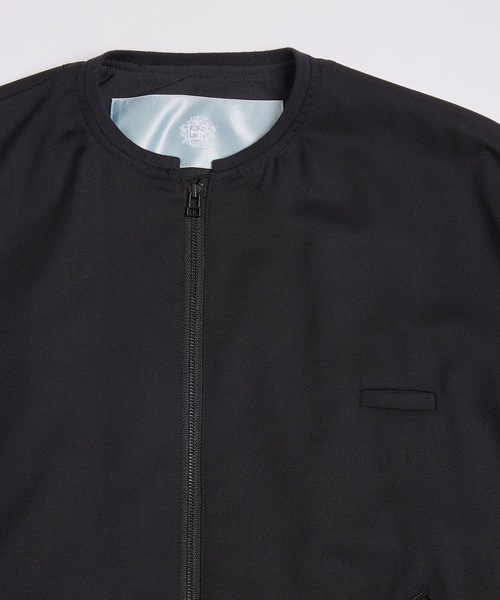 Dulcamara(ドゥルカマラ)の「よそいきバックポケットZipブルゾン(ブルゾン・メンズ・ブラック/ベージュ系/ミックスグレー・0/1)」の14枚目の写真