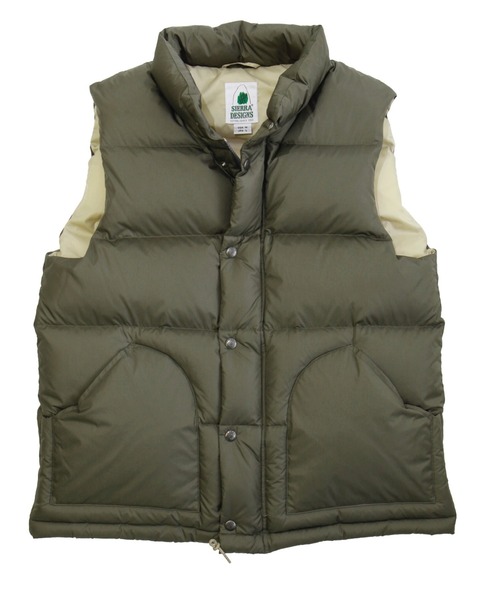 GO OUT 12月号に掲載モデル【SIERRA DESIGNS】ダウンベスト / ZIP DOWN