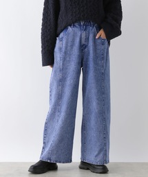LEPSIM | カラーワイドデニム2　234804(デニムパンツ)