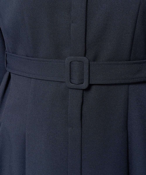 a.v.v（アーヴェヴェ）の「ベルト付フレアシャツワンピース（ワンピース・レディース・ネイビー/ベージュ・34/38/36/40/42）」の7枚目の写真