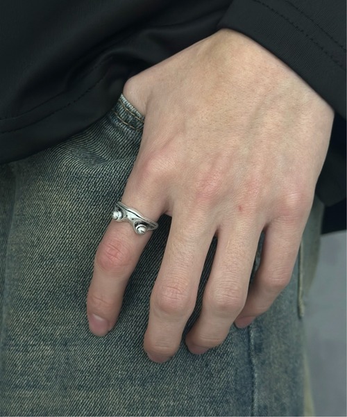 Burner(バーナー)の「【OKUOKU 0909】カエル 蛙デザイン フリーサイズ サイズ調整可 リング oku-ring-634143018064-3【RBTS】(リング・メンズ・C/D/E/Brick/A/J/O/B/G/I/R/L/N/M・FREE)」の6枚目の写真