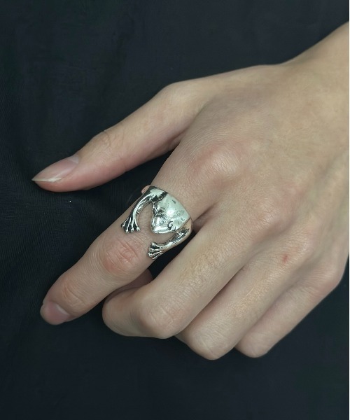 Burner(バーナー)の「【OKUOKU 0909】カエル 蛙デザイン フリーサイズ サイズ調整可 リング oku-ring-634143018064-3【RBTS】(リング・メンズ・C/D/E/Brick/A/J/O/B/G/I/R/L/N/M・FREE)」の13枚目の写真