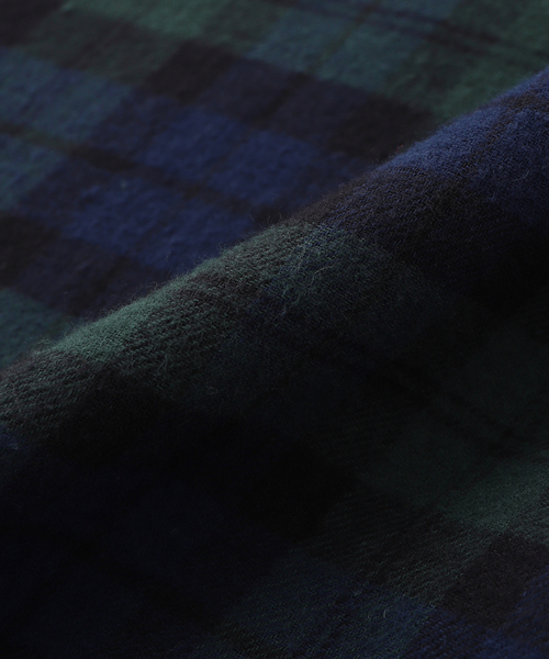 B.C STOCK(ベーセーストック)の「NEW ブレーメン PLAID チェックレギュラーカラーシャツ(シャツ/ブラウス・メンズ・グレー/ネイビー/ブラウン・MEDIUM/LARGE)」の12枚目の写真