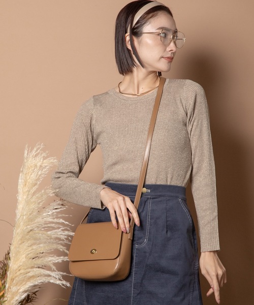 Bou Jeloud（ブージュルード）の「エコBAGSETショルダーBAG（ショルダーバッグ・レディース・ブラック/キャメル・FREE）」の5枚目の写真