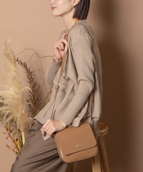 Bou Jeloud（ブージュルード）の「エコBAGSETショルダーBAG（ショルダーバッグ・レディース・ブラック/キャメル・FREE）」の8枚目の写真