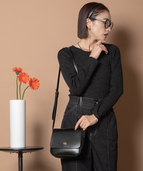 Bou Jeloud（ブージュルード）の「エコBAGSETショルダーBAG（ショルダーバッグ・レディース・ブラック/キャメル・FREE）」の17枚目の写真