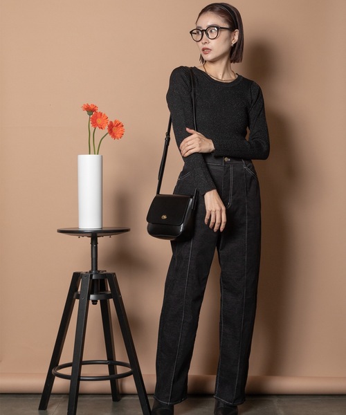 Bou Jeloud（ブージュルード）の「エコBAGSETショルダーBAG（ショルダーバッグ・レディース・ブラック/キャメル・FREE）」の19枚目の写真