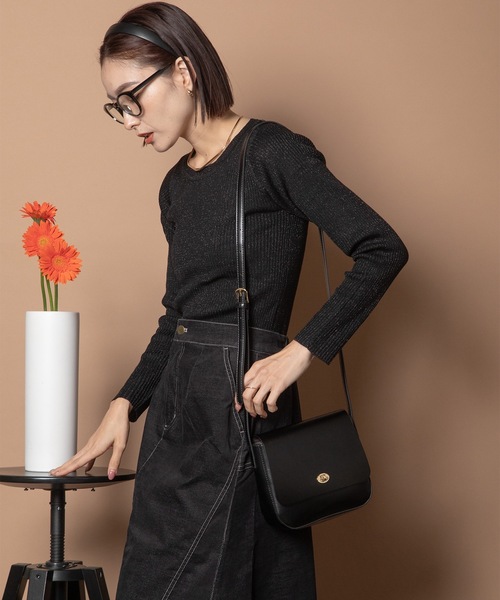 Bou Jeloud（ブージュルード）の「エコBAGSETショルダーBAG（ショルダーバッグ・レディース・ブラック/キャメル・FREE）」の20枚目の写真