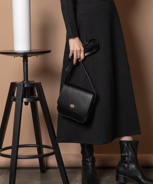 Bou Jeloud（ブージュルード）の「エコBAGSETショルダーBAG（ショルダーバッグ・レディース・ブラック/キャメル・FREE）」の22枚目の写真