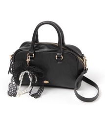 チャーム2WAYボストンバッグ[tiny tiny(ティニーティニー)]