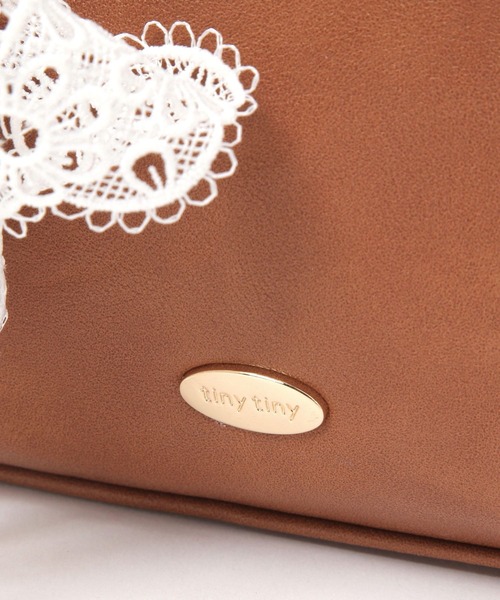 tiny tiny（ティニーティニー）の「チャーム2WAYボストンバッグ[tiny tiny(ティニーティニー)]（ボストンバッグ・レディース・キャメル/ブラック・0）」の16枚目の写真