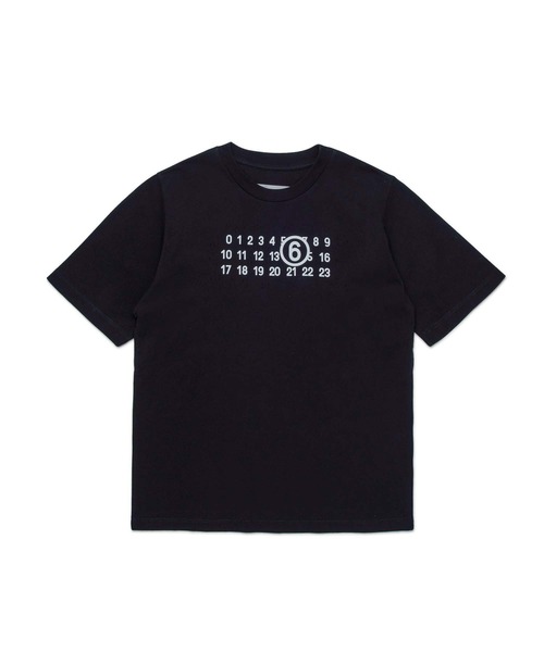 MM6 Maison Margiela(エムエムシックス メゾン マルジェラ)の「MM6 Maison Margiela(エムエムシックス メゾン マルジェラ)Kids & Junior ブランドロゴ半袖Tシャツカットソー(Tシャツ/カットソー・キッズ・ライトグリーン/ブラック/ホワイト・12Y/14Y/16Y/10Y/8Y)」の15枚目の写真