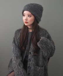 LAULEN | shaggy knit beanie /シャギーニットビーニー(ニットキャップ/ビーニー)