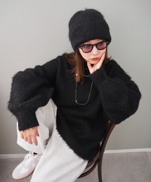 LAULEN([)shaggy knit beanie /VM[jbgr[j[(jbgLbv/r[j[)