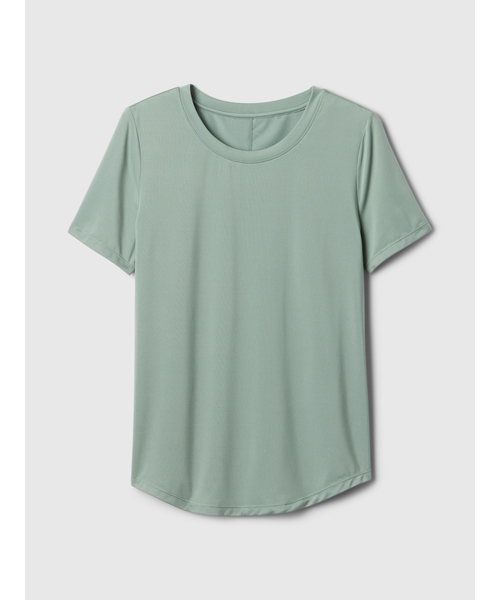 GAP(ギャップ)の「GapFit 起毛 ジャージ Tシャツ(Tシャツ/カットソー・レディース・ブルー/グリーン/ブラック・XS/XXS/M/S/L)」の9枚目の写真
