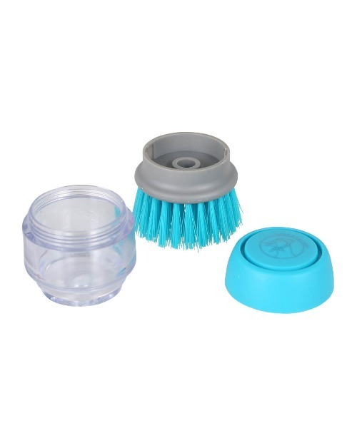 DULTON（ダルトン）の「DISPENSER BRUSH WITH TRAY/ディスペンサーブラシ スタンド付き（掃除グッズ・メンズ・ブルー・FREE）」の7枚目の写真