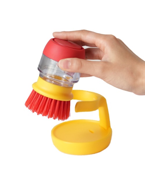 DULTON（ダルトン）の「DISPENSER BRUSH WITH TRAY/ディスペンサーブラシ スタンド付き（掃除グッズ・メンズ・ブルー・FREE）」の11枚目の写真