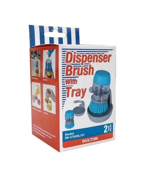 DULTON（ダルトン）の「DISPENSER BRUSH WITH TRAY/ディスペンサーブラシ スタンド付き（掃除グッズ・メンズ・ブルー・FREE）」の12枚目の写真