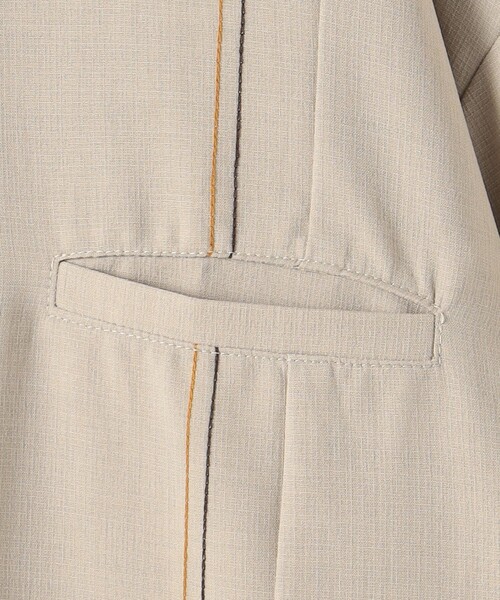 Steven Alan(スティーブンアラン)の「<STEADY CLOTHING × Steven Alan> BOWLING SHIRT/シャツ(シャツ/ブラウス・メンズ・ブラック/ナチュラル・L/XL)」の6枚目の写真