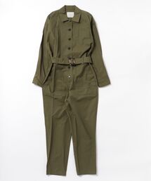 Liyoca（リヨカ）の「コットンナイロンツイルオールインワン（つなぎ/オールインワン）」