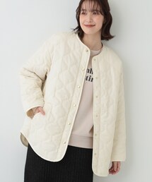 DRESKIP | 【S-LL/撥水】さっと羽織れる 大人が着たい キルトジャケット(ブルゾン)