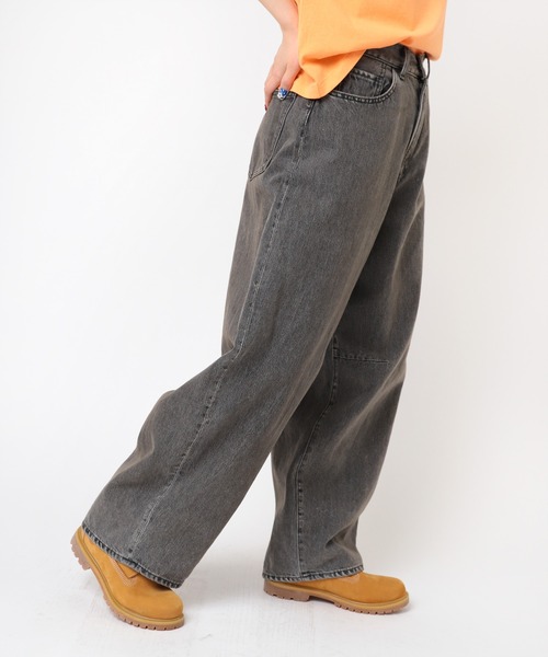 セール】R4297 ハイライズバルーンパンツ（デニムパンツ）｜RNA