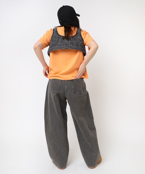 セール】R4297 ハイライズバルーンパンツ（デニムパンツ）｜RNA