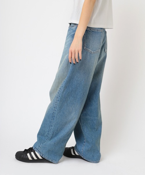 セール】R4297 ハイライズバルーンパンツ（デニムパンツ）｜RNA
